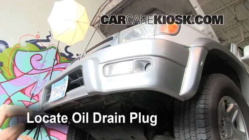 1999 Toyota 4Runner Limited 3.4L V6 Oil Change Oil and Oil Filter
